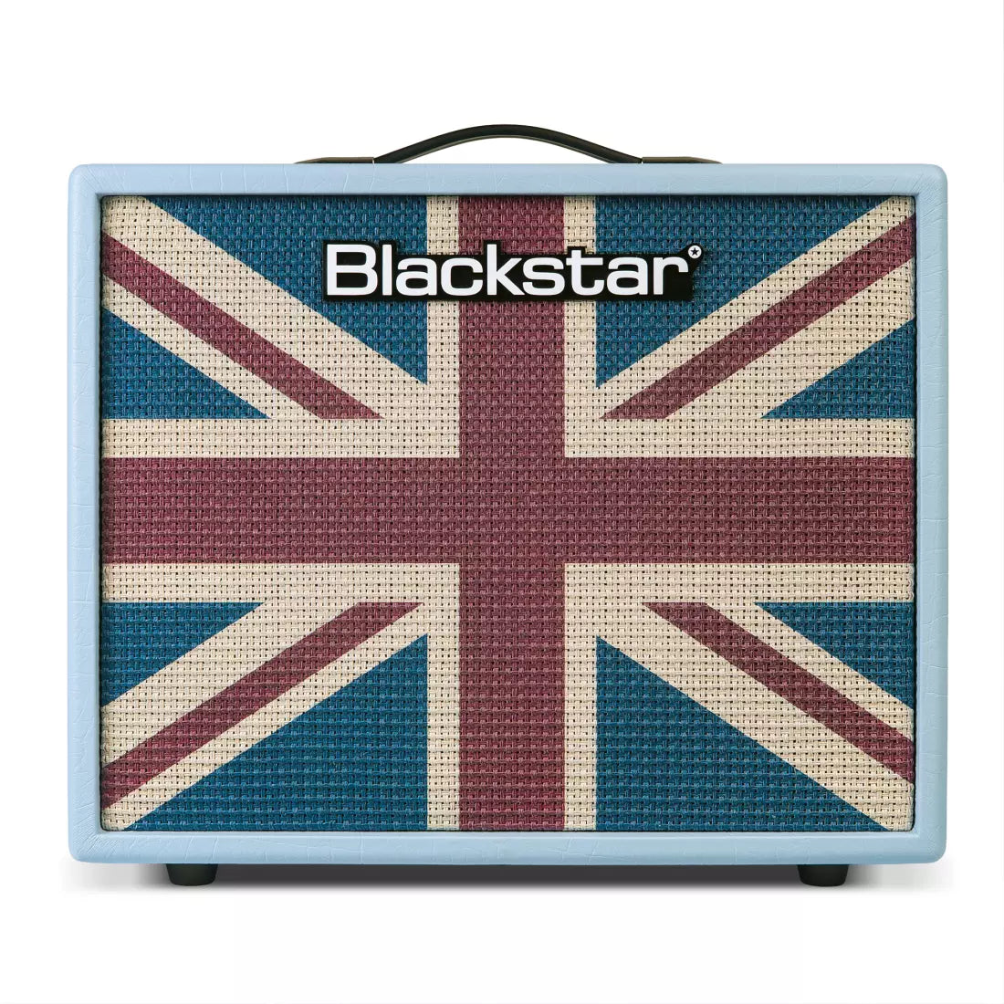 Blackstar Amplification Debut 50R Combo Amp with Reverb - Baby Blue Union Jack  DEBUT-50R-BBUJ