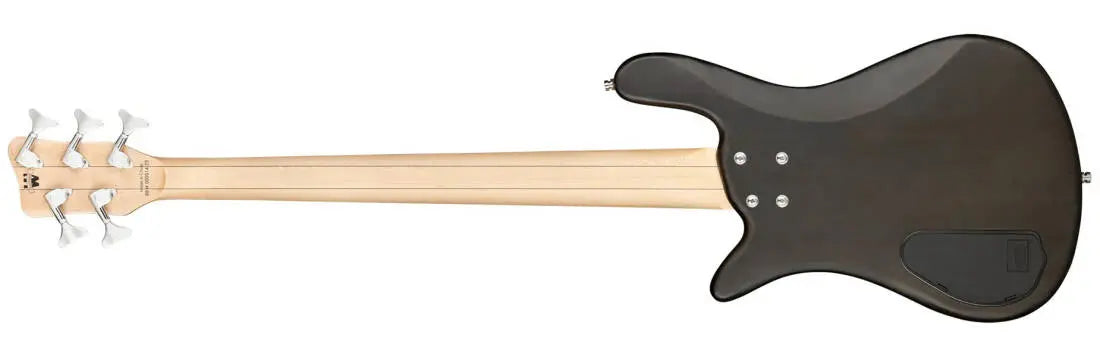 Warwick RockBass Streamer Standard 5 String Bass Guitar with Gig Bag - Nirvana Black Transparent Satin RB151503PACARFR