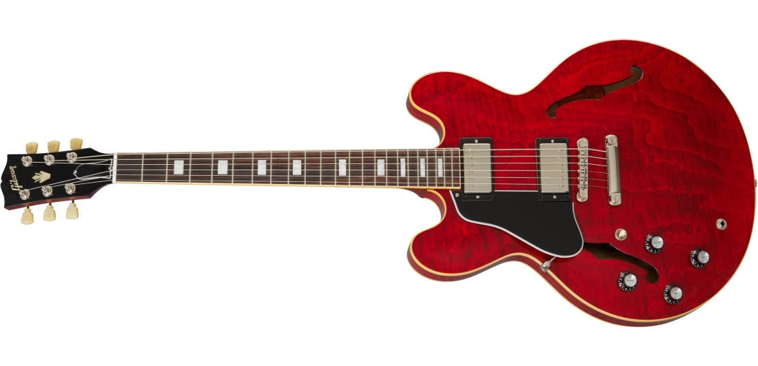 Gibson ES-335 Figured Semi-Hollow Body Electric, Left-Handed - Sixties Cherry ES35F00SCNHLH