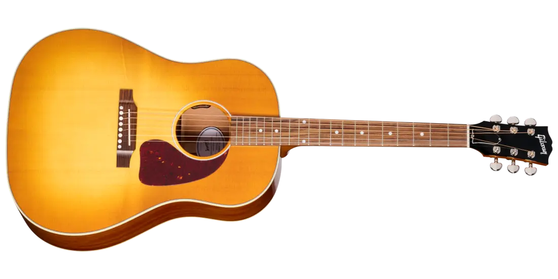 Gibson J-45 Standard Acoustic Electric Guitar with Hardshell Case - Heritage Cherry Burst AC4519HCSNH