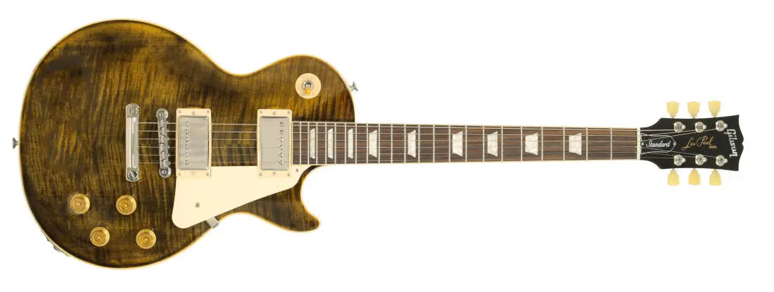 Gibson Limited Edition Les Paul Standard Lite Electric Guitar with Hardshell Case - Yellow Tiger LPSL5Y24TGNH