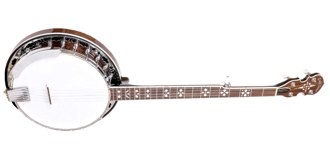 Gold Tone Bluegrass Resonator Banjo - Vintage Brown BG-150F