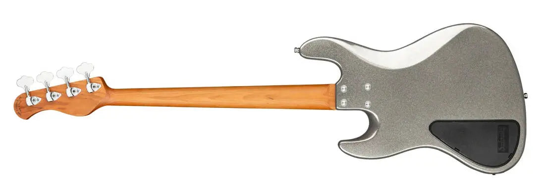 Sadowsky Guitars MetroExpress 21-Fret Hybrid P/J 4 String Bass with Gigbag - Silver Metallic MX21HP4L8MOKUFR