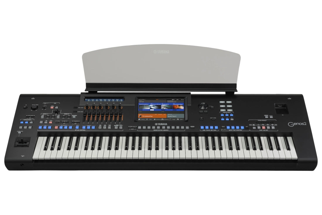 Yamaha GENOS2 76 note flagship arranger workstation with Organ action (FSX), Initial Touch/Aftertouch GENOS 2