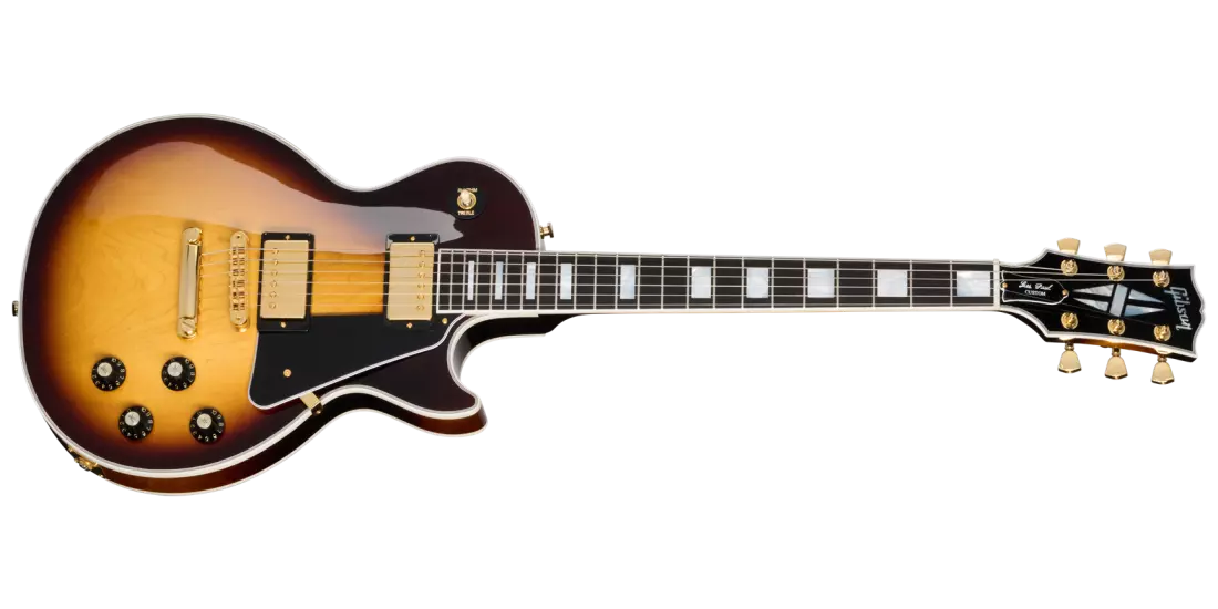 Gibson USA Les Paul Custom 70s Electric Guitar with Hardshell Case - Tobacco Burst LPCU700T3GH