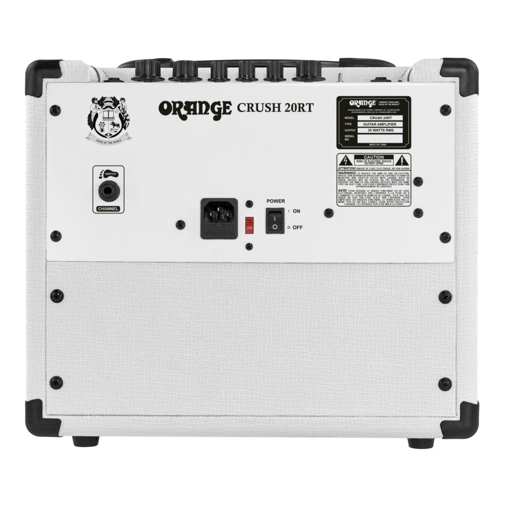Orange Amplifiers Limited Edition Orianthi's White Crush 20RT Guitar Combo CRUSH20RT-ORI