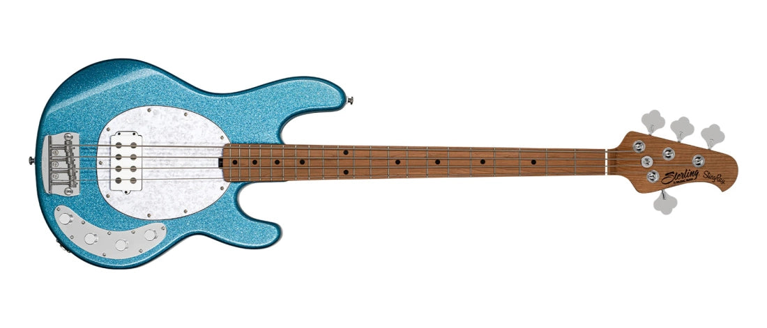 Sterling by Music Man StingRay Ray34 - Blue Sparkle RAY34-BSK-M2