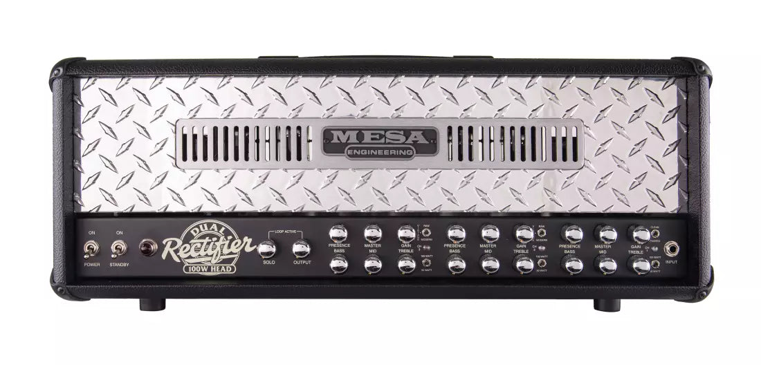 Mesa Boogie Dual Rectifier Head - Black Bronco 2.DR.1.A.LC
