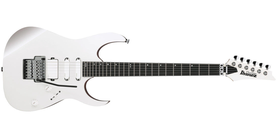 Ibanez MADE IN JAPAN RG5440C Prestige Electric Guitar - Pearl White RG5440CPW SERIAL NUMBER F2431825 - 7.6 LBS