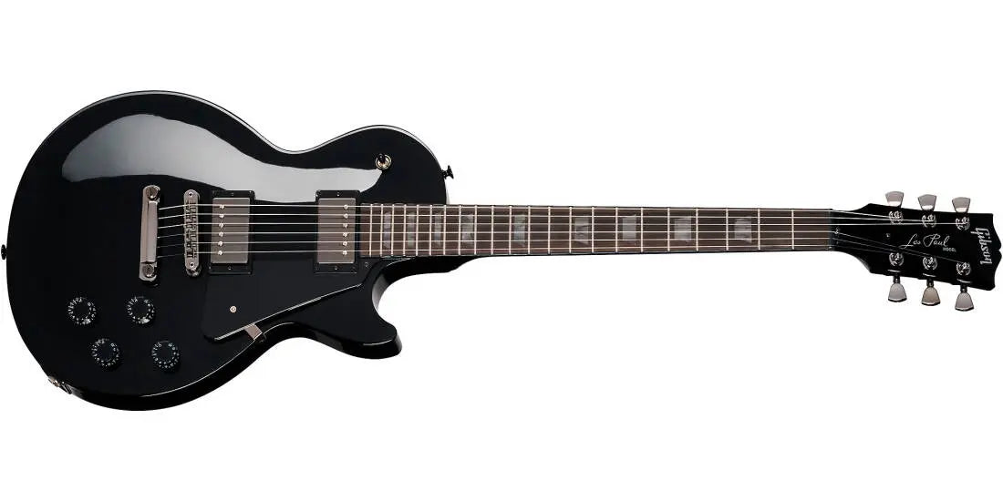 Gibson Limited Edition Les Paul Studio Dark Electric Guitar with Softshell Case - Ebony LPSTDG25EBBN