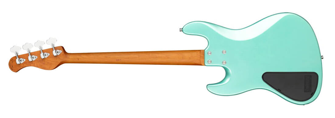Sadowsky Guitars MetroExpress 21-Fret Hybrid P/J 4-String Bass with Gigbag - Sage Green Metallic Model: # MX21HP4J4MOKUFR