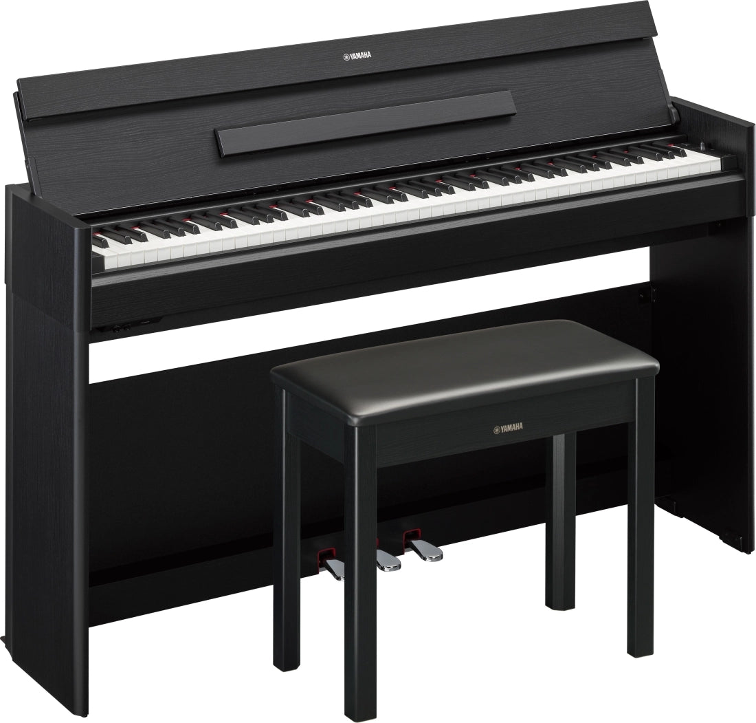 Yamaha YDP-S55 Arius 88-Key Slim-Body Digital Piano with Stand and Bench - Black