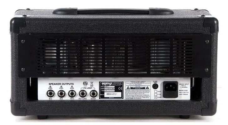 Orange OR15H-BK OR15 15 Watt Guitar Amp Tube Head Black