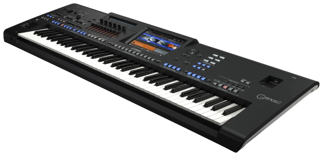 Yamaha GENOS2 76 note flagship arranger workstation with Organ action (FSX), Initial Touch/Aftertouch GENOS 2