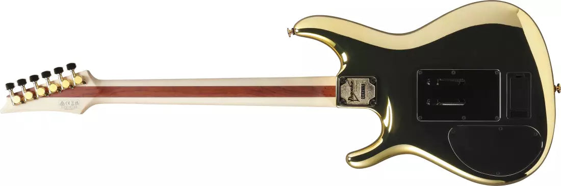 Ibanez Joe Satriani MADE IN JAPAN Signature 6 String Electric Guitar with Hardshell Case Gold Boy JS1GD
