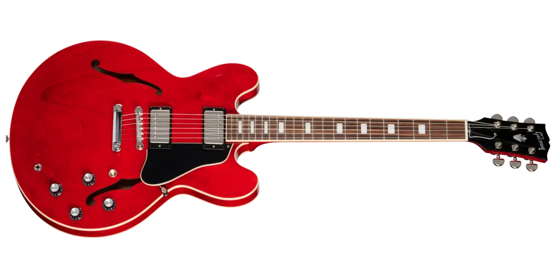 Gibson USA ES-335 60s ES335 Electric Guitar with Hardshell Case - Sixties Cherry ES35600SCNH