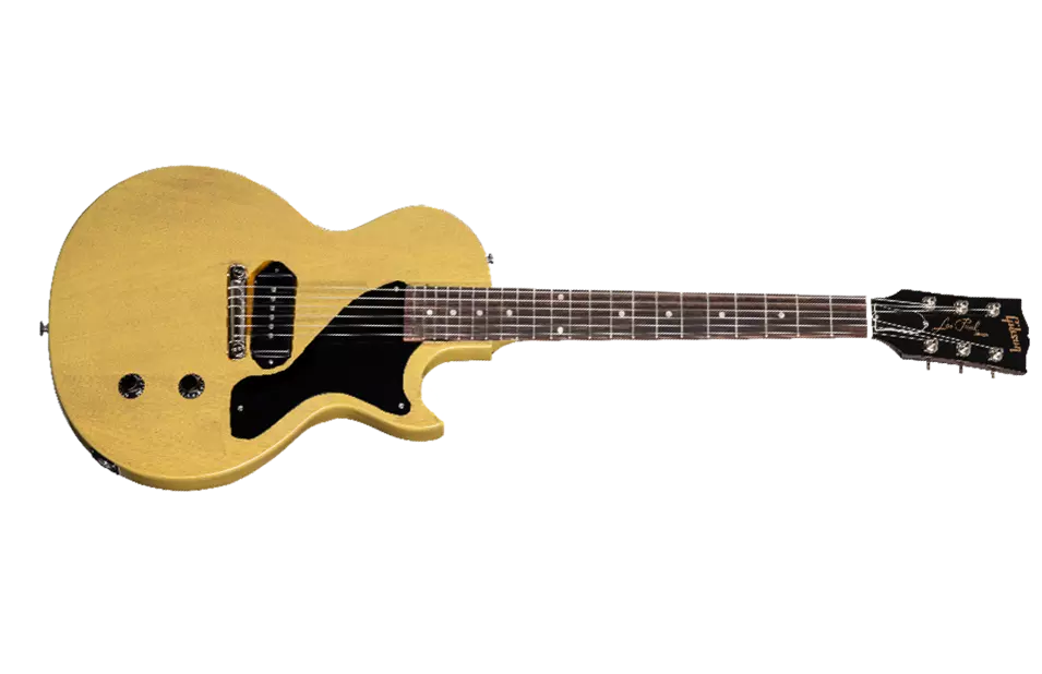 Gibson USA Les Paul Junior Electric Guitar with Hardshell Case - TV Yellow LPJR00TVNH