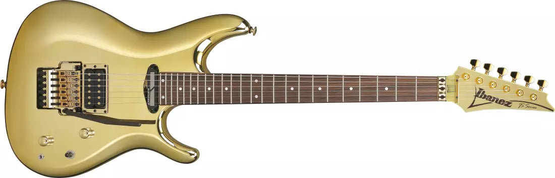 Ibanez Joe Satriani MADE IN JAPAN Signature 6 String Electric Guitar with Hardshell Case Gold Boy JS1GD