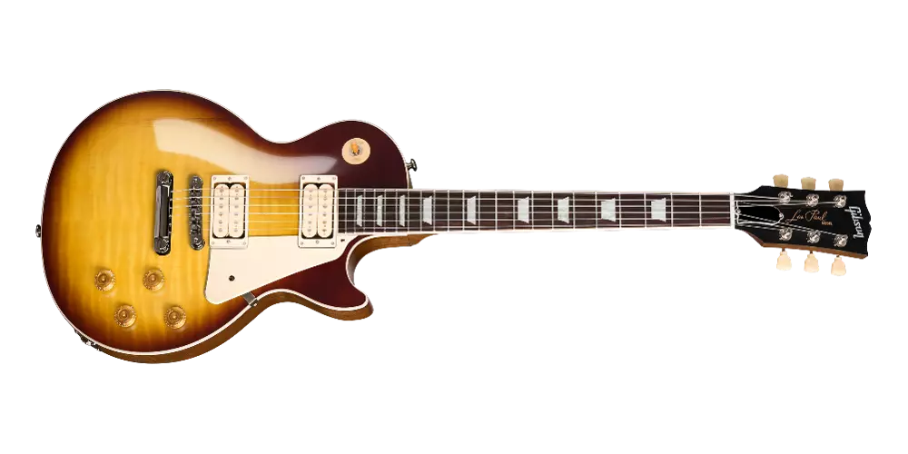 Gibson USA Les Paul Standard 50s Double Trouble Electric Guitar with Hardshell Case - Vintage Tobacco Burst LPS5DCW25VONH