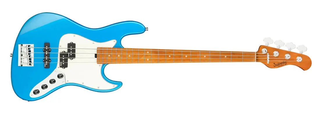 Sadowsky Guitars MetroExpress 21-Fret Hybrid P/J 4 String Bass with Gigbag - Ocean Blue Metallic MX21HP4J2MOKUFR