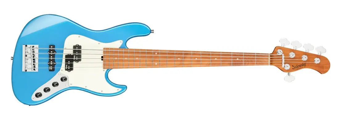 Sadowsky Guitars MetroExpress 21-Fret Hybrid P/J 5-String Bass with Gigbag - Ocean Blue Model: # MX21HP5J2MOKUFR