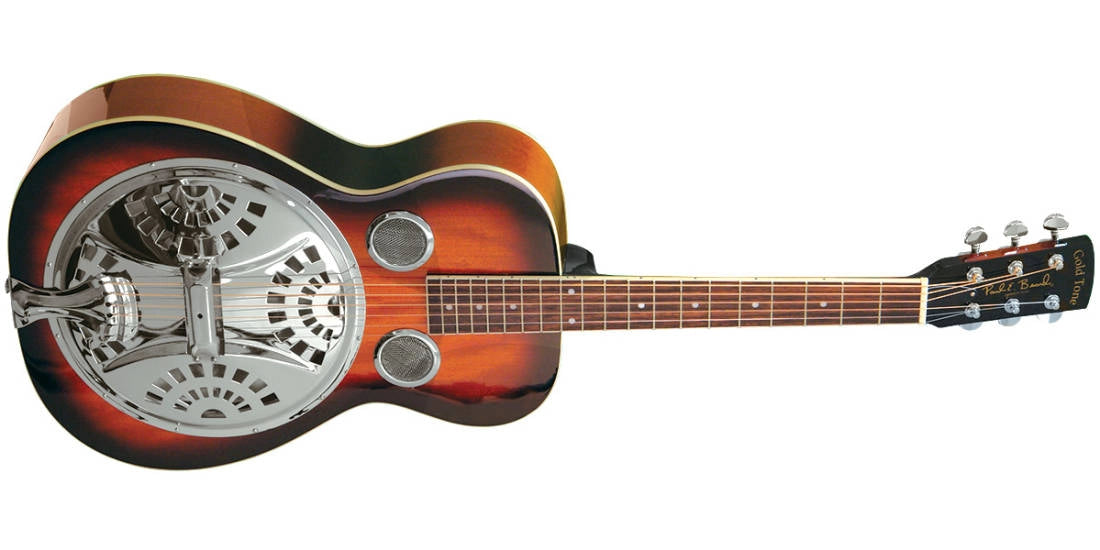 Gold Tone Paul Beard Signature Series Roundneck Resonator Guitar with Case GT-PBR