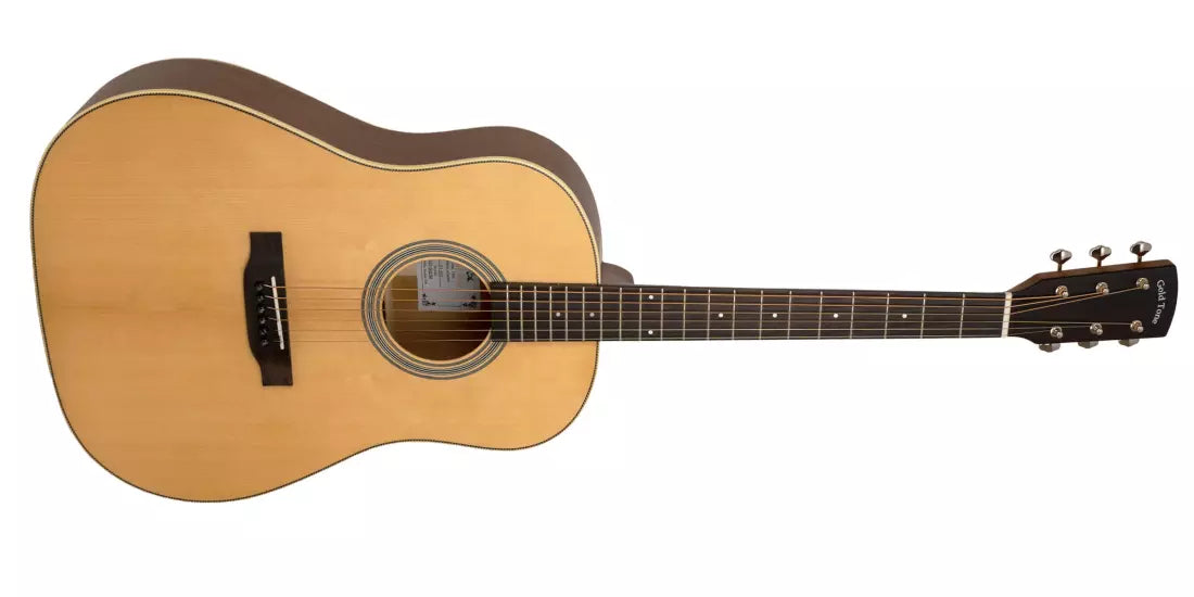 Gold Tone The Bell All Solid Wood Acoustic/Electric Guitar with Gigbag - Satin Natural GT-BELL-NA