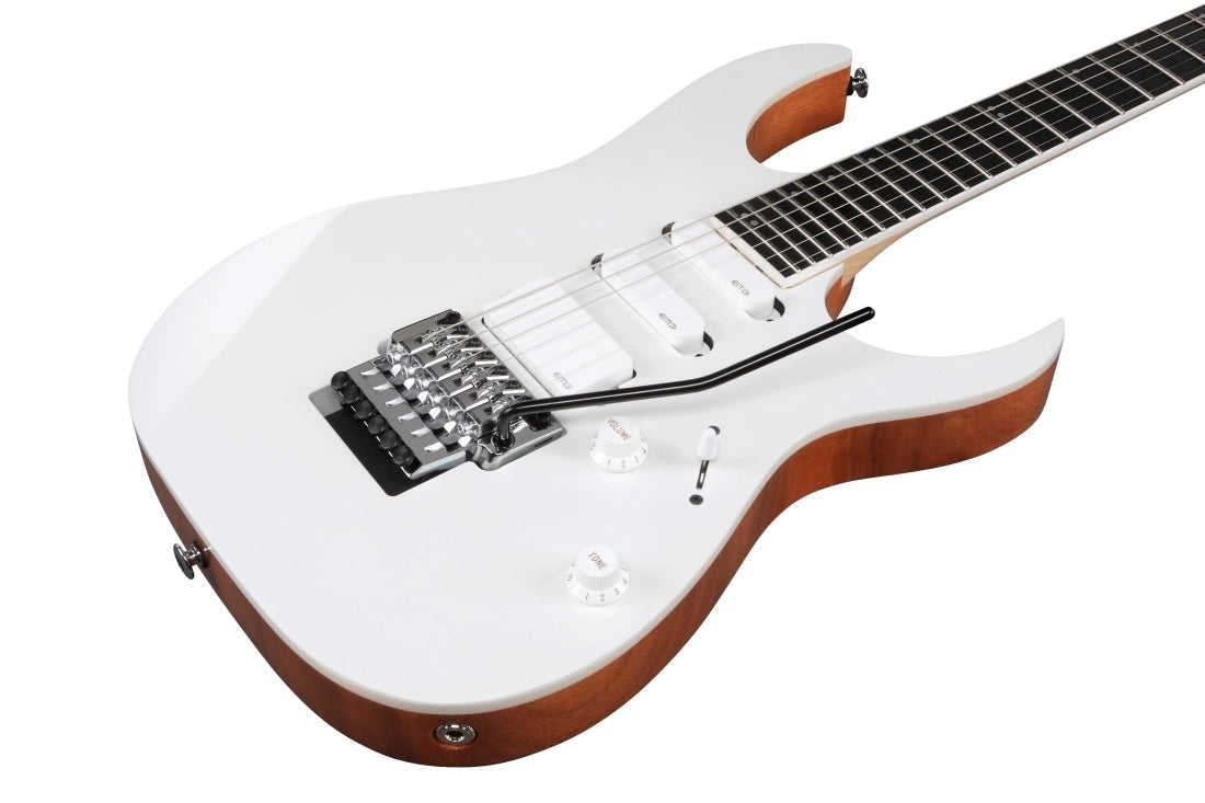 Ibanez MADE IN JAPAN RG5440C Prestige Electric Guitar - Pearl White RG5440CPW SERIAL NUMBER F2431825 - 7.6 LBS