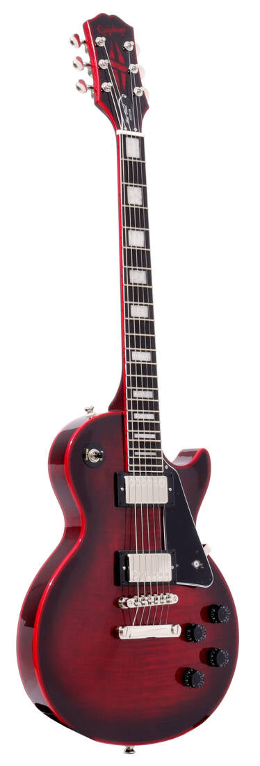 Epiphone Les Paul Custom Widow Electric Guitar with Gigbag - Red EILPCWRBNH