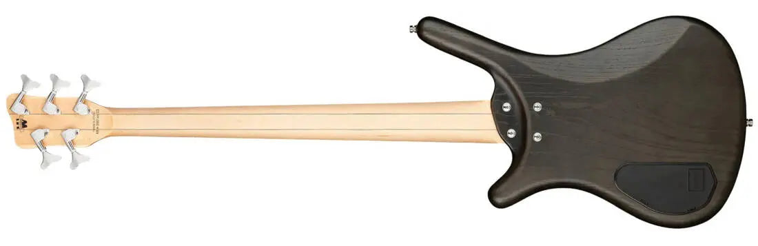 Warwick RockBass Corvette $$ 5 String Bass Guitar with Gig Bag - Nirvana Black Transparent Satin RB158503PAASHFR
