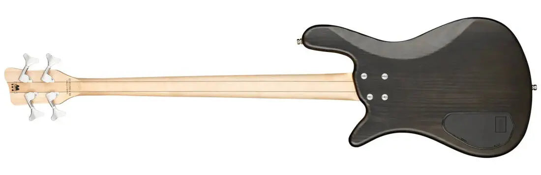 Warwick RockBass Streamer Standard 4 String Bass with Gig Bag - Nirvana Black Transparent Satin RB151403PACARFR