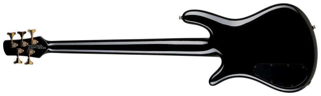 Spector Bass NS Icon Neck-Through 5 String Bass Guitar - Black and Blue ICONNS5BLKBL