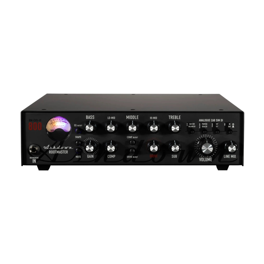 Ashdown Engineering Rootmaster 800w Bass Head RM800-EVO-III