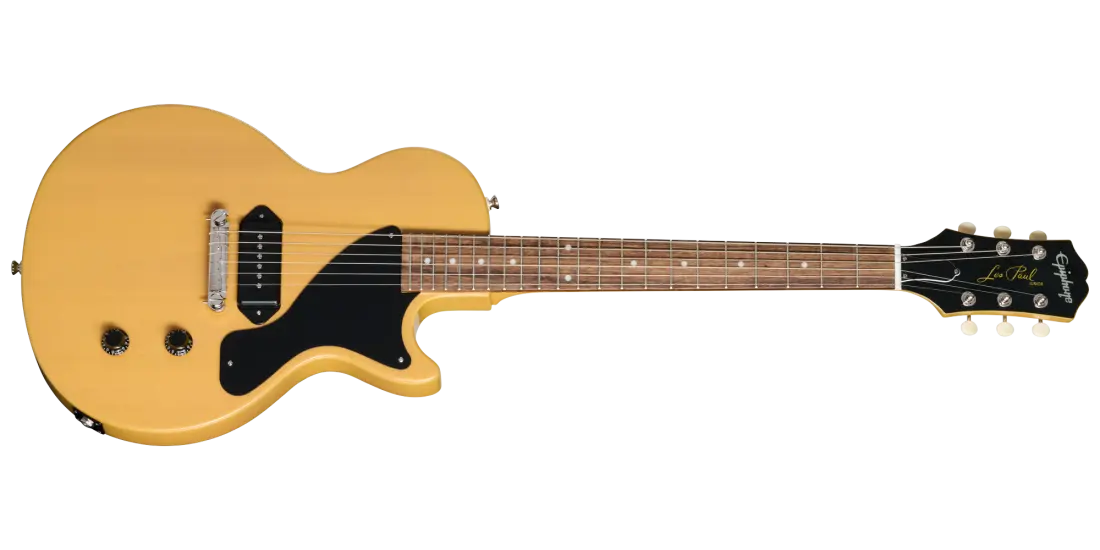 Epiphone Les Paul Junior Electric Guitar with Gigbag - TV Yellow