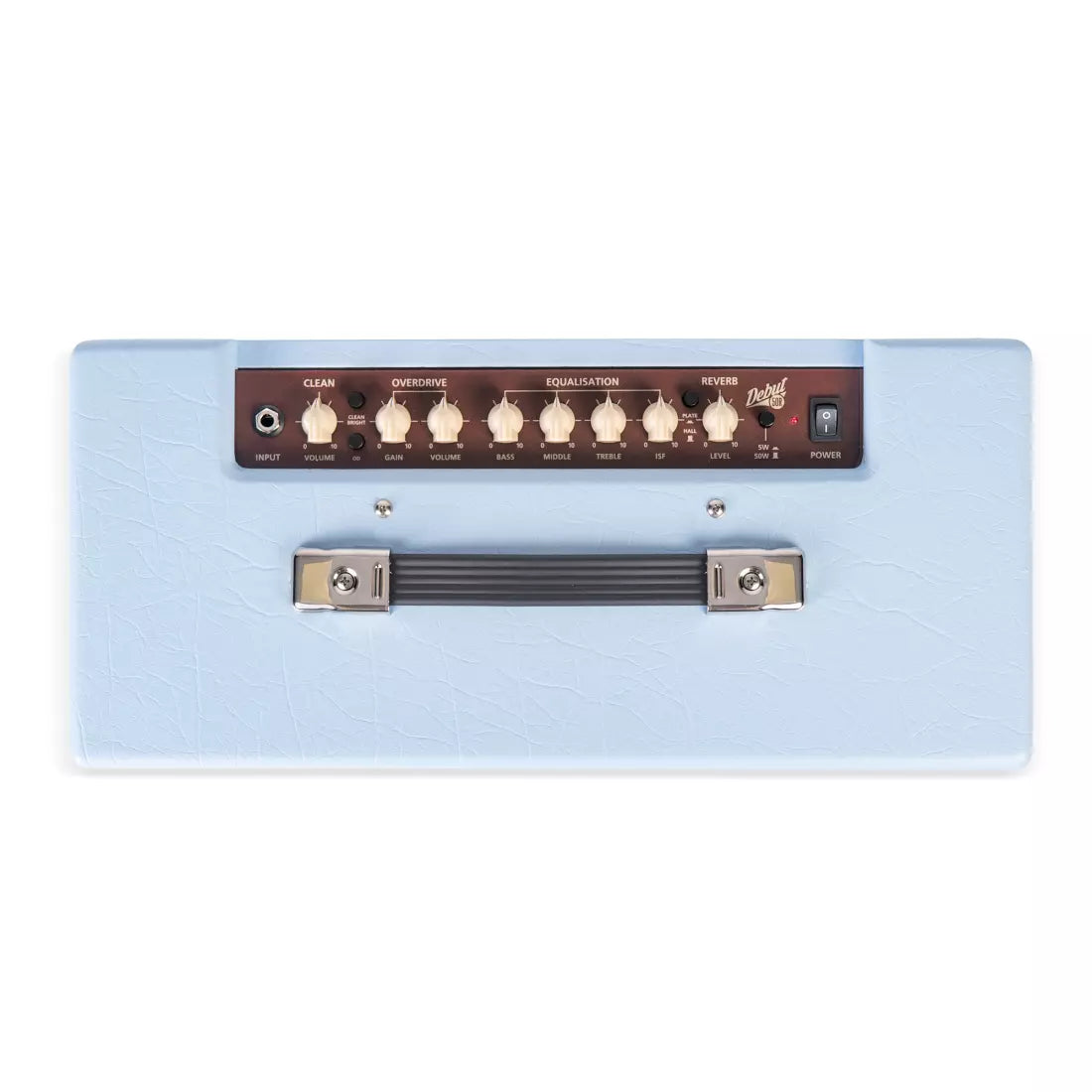 Blackstar Amplification Debut 50R Combo Amp with Reverb - Baby Blue Union Jack  DEBUT-50R-BBUJ