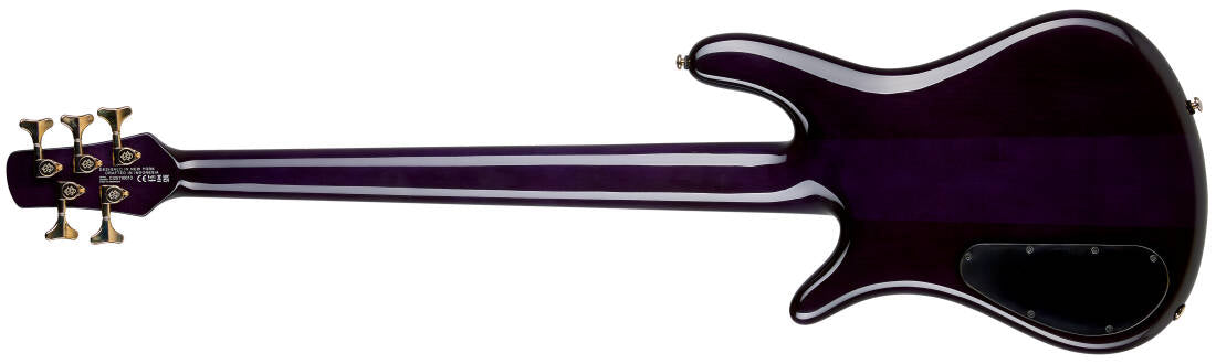 Spector Bass NS Icon Neck-Through 5-String Bass Guitar - Purple Cherry ICONNS5PC