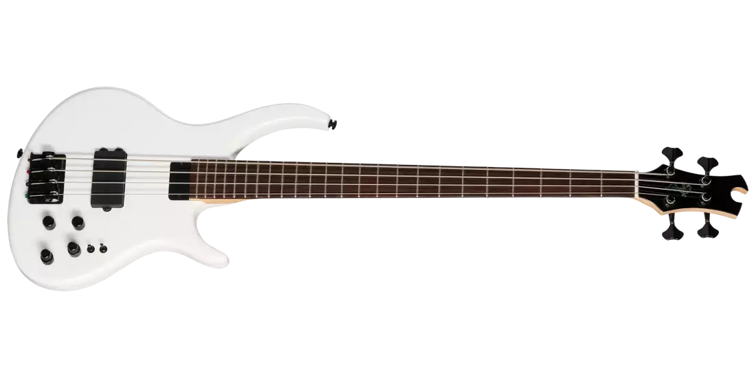 Tobias Growler IV Bass with Gigbag - White Pearl TBGR4WHPBH