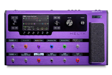 Line 6 Helix Floor Amp & Effect Processor - Limited Edition Purple HELIX PURPLE