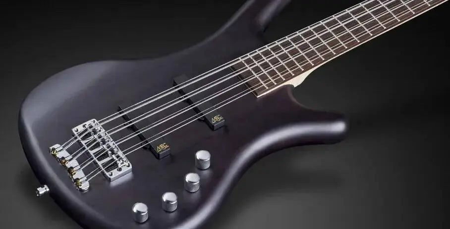 Warwick RockBass Corvette Basic 8-String Bass Guitar with Gig Bag - Nirvana Black Transparent Satin Model: # RB150803AAALDFR