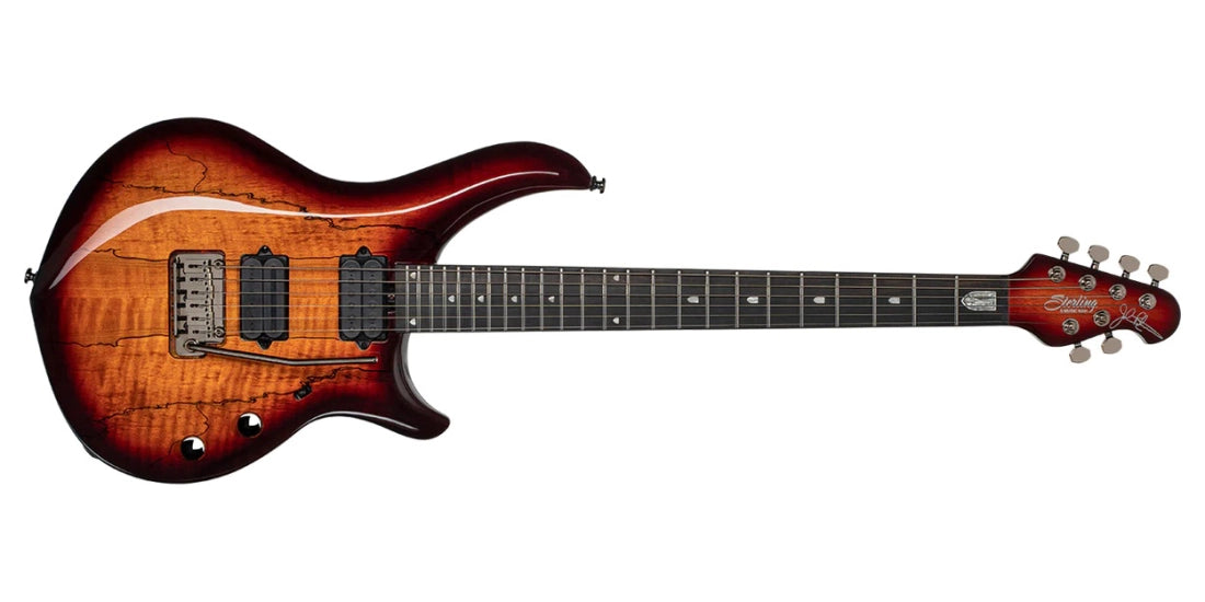 Sterling by Music Man MAJ200XSM John Petrucci Majesty - Blood Orange Burst MAJ200XSM-BOB