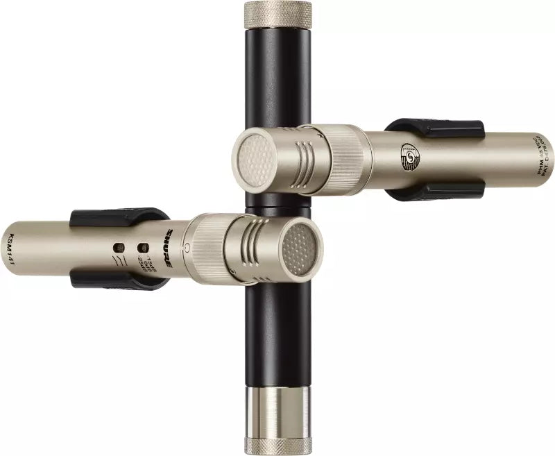 Shure KSM141 Dual Pattern End-Address Cardioid Condenser Microphone Stereo Pair KSM141/SLSTEREO