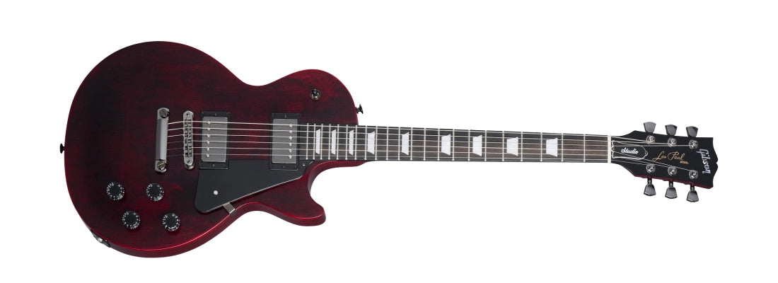 Gibson Les Paul Modern Studio Electric Guitar - Wine Red Satin LPSTM002WBNH