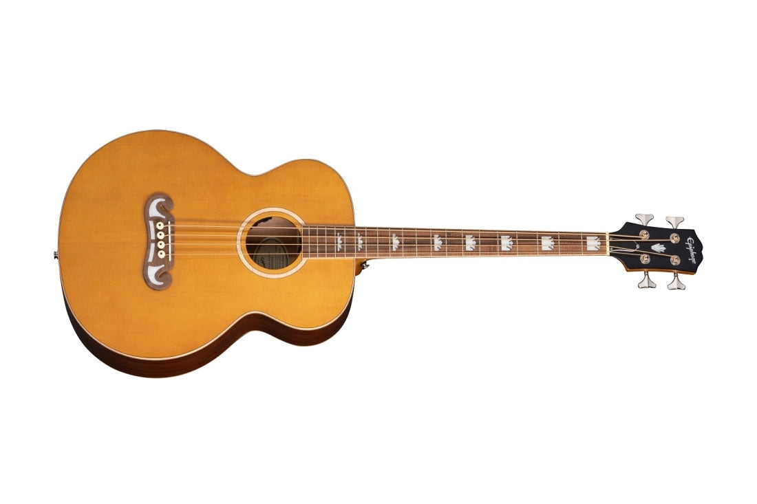 Epiphone El Capitan J-200 Studio Bass - Aged Vintage Natural EIABSJANANH