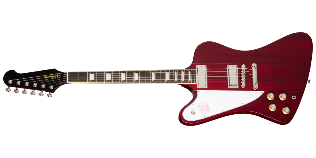 Epiphone Firebird Electric Guitar with Gigbag - Wine Red Left Handed EIFBWRNHLH