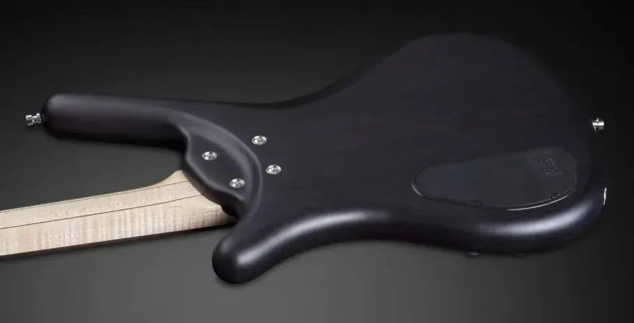 Warwick RockBass Corvette Basic 8-String Bass Guitar with Gig Bag - Nirvana Black Transparent Satin Model: # RB150803AAALDFR