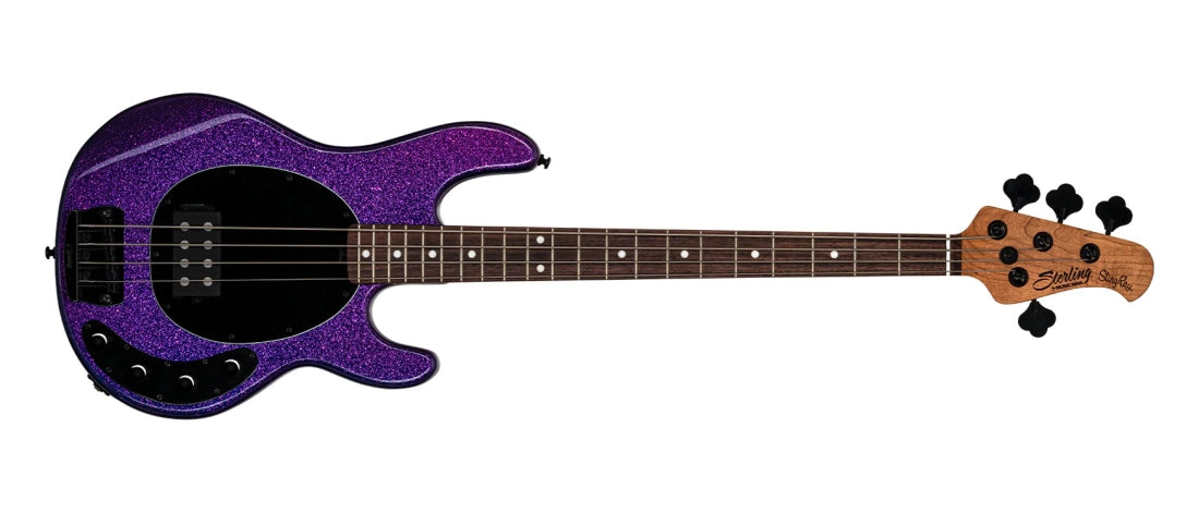 Sterling by Music Man StingRay Ray34 - Purple Sparkle RAY34-PSK-R2