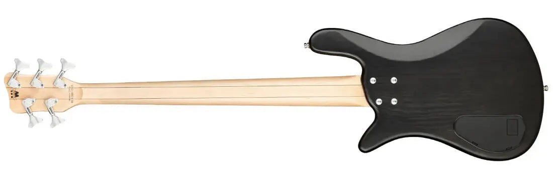 Warwick RockBass Streamer Standard 5 String Fretless Bass Guitar with Gig Bag - Nirvana Black Transparent Satin RB151503PACARFL