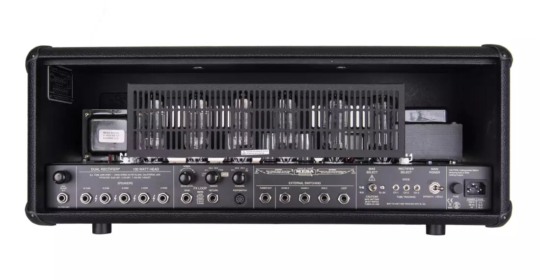 Mesa Boogie Dual Rectifier Head - Black Bronco 2.DR.1.A.LC
