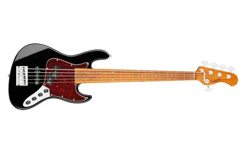 Sadowsky Guitars MetroExpress 21-Fret Hybrid P/J 5 String Bass with Gigbag - Black MX21HP523MOKUFR