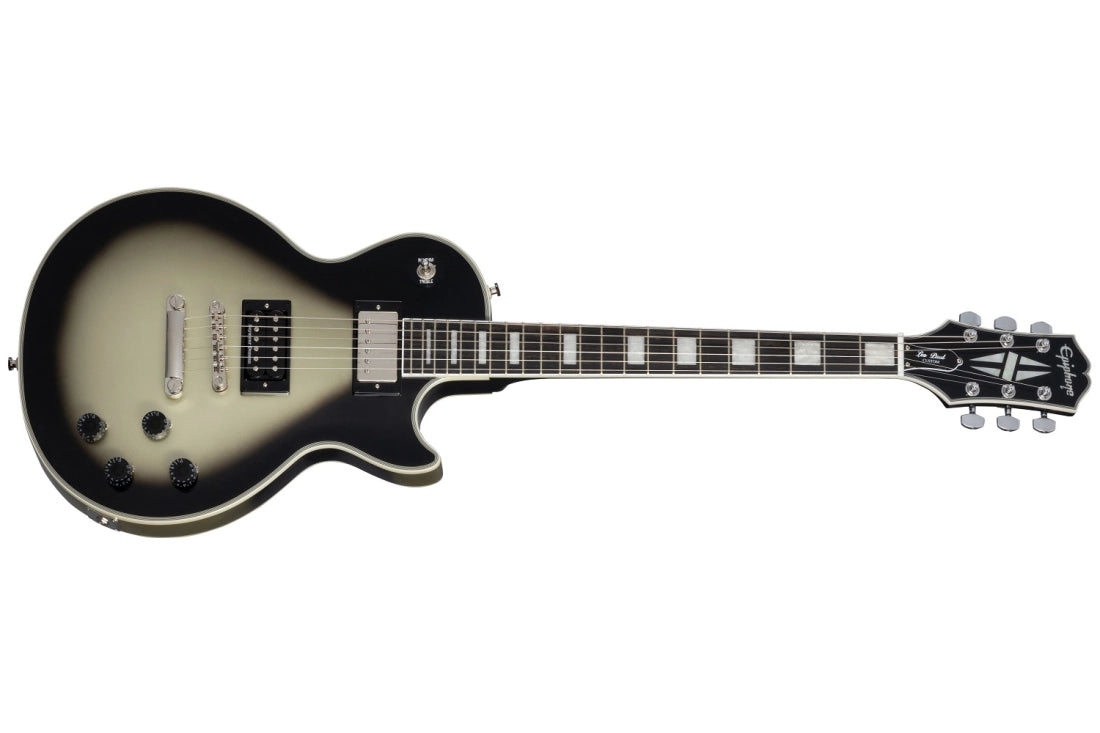 Epiphone Adam Jones Les Paul Custom Art Collection: Korin Faught's ''Sensation'' - Antique Silverburst EILPCAJV5ASBNH